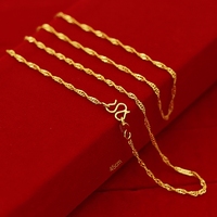 Nouveaux Modèles de Chaînes en Or 24 Carats Style Dubaï – Collier Chaîne en Or pour Femme