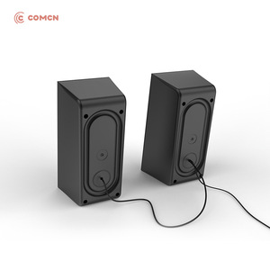 ลำโพงเกมมิ่ง Comcn 2.0 ขับเคลื่อนด้วย USB พร้อมไฟ LED กระพริบ ลำโพงคอมพิวเตอร์ตั้งโต๊ะสำหรับสำนักงานและเล่นเกม - Product Image 4