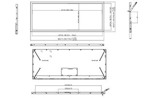 Pantalla LCD TFT LVDS de Barra Estirada IPS de 29.4 Pulgadas, 1920x720, Alto Brillo de 700nits, para Uso Médico, Industrial y en Exteriores - Product Image 3
