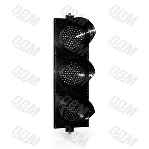 <span class=keywords><strong>Feu</strong></span> de signalisation <span class=keywords><strong>tricolore</strong></span> de 200 mm avec lentille Fresnel - Product Image 6