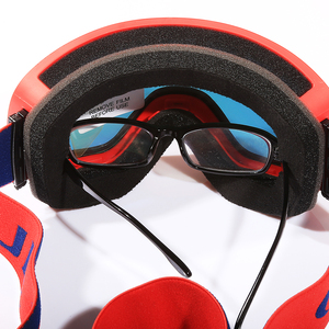 Lunettes de <span class=keywords><strong>ski</strong></span> et de snowboard avec protection UV400, anti-buée, <span class=keywords><strong>masque</strong></span> de <span class=keywords><strong>ski</strong></span> large pour les sports de plein air, pour hommes et femmes, en plastique, OEM disponible - Product Image 5