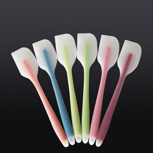 Todos los colores Utensilios de cocina de silicona resistentes al calor Espátula de mantequilla antiadherente para hornear y cocinar - Product Image 6