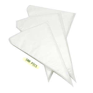 Poches à douille jetables personnalisées pour pâtisserie, outil de décoration de gâteaux avec embouts, en plastique HDPE - Product Image 4