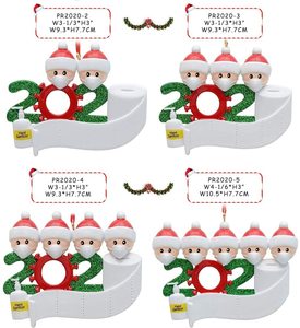 2020 árbol <span class=keywords><strong>de</strong></span> Navidad adornos <span class=keywords><strong>cuarentena</strong></span> sobreviviente <span class=keywords><strong>de</strong></span> la familia <span class=keywords><strong>de</strong></span> 1, 2, 3, 4, <span class=keywords><strong>5</strong></span>, 6 7 personalizado Navidad Decoración DIY nombre - Product Image 3
