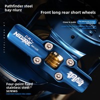 Nouveau métal CNC roue jigging glisser moulinet de pêche NT100/200 roue de pêche en mer tambour de gabarit lent pour la filature