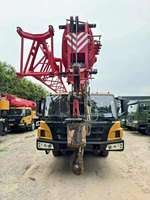 Grue hydraulique mobile SANY STC250C5 d'occasion, 25 tonnes, moteur Weichai, modèle 2022, pompe de boîte de vitesses certifiée, hauteur de levage maximale 48,1 m