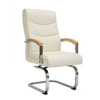 Chaise de bureau ergonomique en vente chaude, design moderne confortable, chaise d'ordinateur de bureau à domicile, vente en gros, cuir synthétique