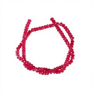 Pulsera de Cuentas de Corindón con Forma de Ábaco de Alta Calidad, Precios al por Mayor, Piedra Preciosa Sintética, Joyería de Regalo - Product Image 4