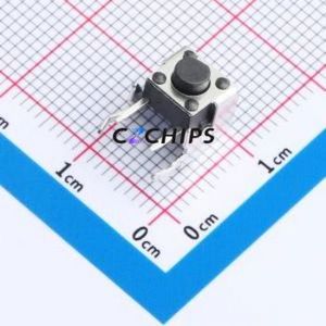 TS-1093C-A3B3-D1 Tactile Switch Switch Single Pole Single Throw Round Button 2.5N 6mm - Product Image 1