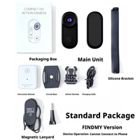 Caméra de suivi GPS intelligente pour animaux de compagnie USMILEPET, étanche IP67, compatible avec Apple Find My et Android Find Hub, caméra de collier HD 1080P pour chiens