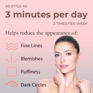 Varita de Terapia de Luz Roja de 660nm, Masajeador LED Antienvejecimiento 4 en 1 con Microcorriente para Rostro y Cuello - Product Image 4