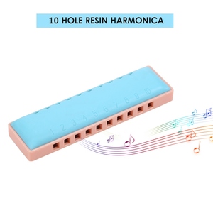 Harmonica <span class=keywords><strong>Diatonique</strong></span> Blues Harmonica 10 Trous Blues <span class=keywords><strong>Harpe</strong></span> Orgue à Bouche Harmonica Résine Shell Pour Enfants Adultes et Débutants - Product Image 5