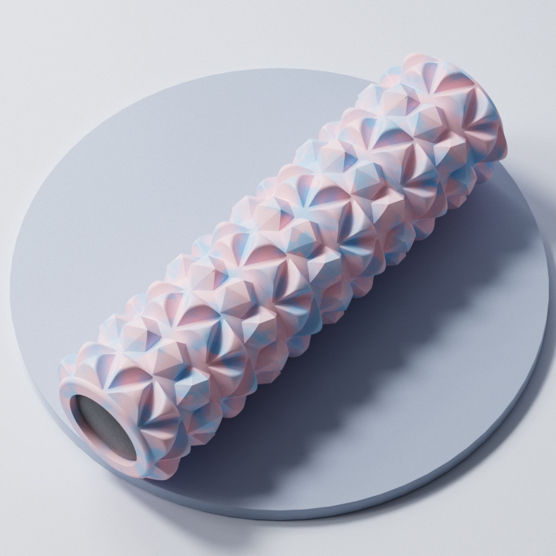 45cm foam roller solid [pink blue]