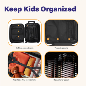 Valise à roulettes pour enfants, fabriquée par le fabricant, valise à roulettes pour enfants avec roues, étui rigide personnalisé pour les tout-petits, bagages pour enfants - Product Image 3