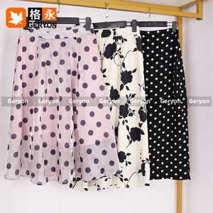 Fardos de <span class=keywords><strong>Ropa</strong></span> <span class=keywords><strong>Usada</strong></span> de Verano para Mujer, Faldas Midi Largas de Algodón Vintage de Geryon, Estilo Línea A, <span class=keywords><strong>Ropa</strong></span> Mixta <span class=keywords><strong>Usada</strong></span> al por Mayor - Product Image 5