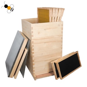 Langstarth รังผึ้ง4ชั้นกล่องรังผึ้งแบบไม่ประกอบสำหรับเลี้ยงผึ้ง - Product Image 4