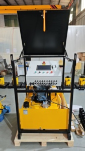 อุปกรณ์ยกแบบซิงโครนัสไฮดรอลิก PLC ของซีเมนส์สำหรับงานยกบล็อกเรือ - Product Image 5