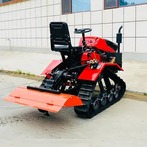 Landwirtschaft Paddy Field 35 PS Amphibious Crawler Traktor Rotations grubber Pastoral Management Machine