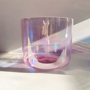 Bols de <span class=keywords><strong>cristal</strong></span> pour la sonothérapie, instruments de musique en <span class=keywords><strong>quartz</strong></span>, personnalisation de la couleur, ensemble de bols sonores en <span class=keywords><strong>cristal</strong></span> pour la thérapie sonore - Product Image 1