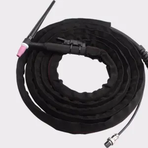 TIG welding torch WP-20F flexible head water-cooled 250 ampere welding torch 25 foot cable
