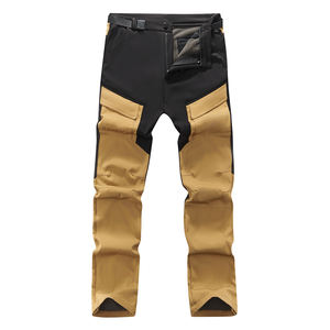 Pantaloni da Uomo Outdoor Impermeabili e Antivento in <span class=keywords><strong>Velluto</strong></span> Autunno e Inverno Caldi da Sci Softshell da Alpinismo - Product Image 1