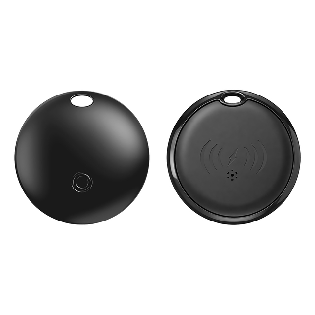 Mini Anti-Lost Tag Compact Lightweight Waterproof One-Click Search Wireless Charge Anti-Loss Locator Tracker for Dogs Cats Pets