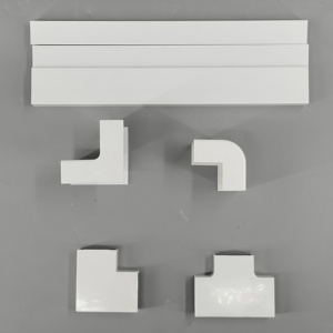 <span class=keywords><strong>Cache</strong></span>-câble mural en plastique blanc pour câble électrique de 2 m, 25x16 mm, fabriqué en Chine - Product Image 5