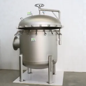 Liquido/olio/vino/birra/miele/sciroppo/macchina per la filtrazione della vernice alloggiamento del filtro a sacco multiplo in acciaio inossidabile