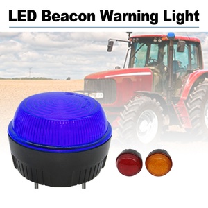 Mini lampada faro a LED nuova luce rossa ambra parti di avvertimento per carrelli elevatori scuola Bus macchine edili per auto gadget - Product Image 4