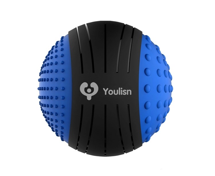 Массажный мяч Spiky для глубокого массажа спины, массажа ног, подошвенного фасциита по всему телу, глубокой терапии мышц