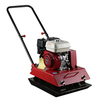 Compacteur de sol électrique portatif C-77 le plus vendu – Nouveau compacteur vibrant à plaque pour le compactage du sable, du gravier et des revêtements en asphalte