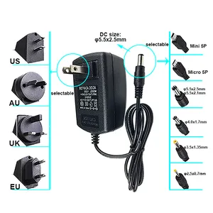 2022 new style ac dc power adapter 25W 12V 2A led driver power supply