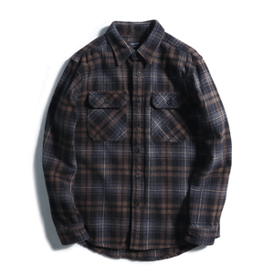 Factory Custom 100% Cotton Long <strong>Flannel</strong> Jacket <strong>Women</strong> Wholesale Long Sleeve Plaid <strong>Flannel</strong> Casual <strong>Shirt</strong> Men <strong>Uk</strong> - Product Image 3