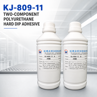 Pegamento de Poliuretano de Dos Componentes Universal KEJIA KJ-809-11, Adhesivo de Secado Rápido, Impermeable y Resistente a Impactos para Trabajos en Madera