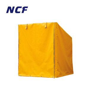 Bâche imperméable réutilisable en PVC, logo personnalisé NCF, bâche de couverture de pluie <span class=keywords><strong>pour</strong></span> palette - Product Image 4