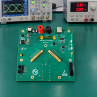Carte de test 4x112 Gbit/s 400G QSFP112 avec connecteur RF 1x8 pour la validation de modules et l'approvisionnement en gros, avec correspondance de signal différentiel