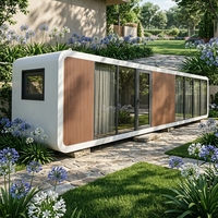 Abri de jardin isolé préfabriqué, studio de jardin, bureau modulaire moderne, design résistant aux intempéries, installation facile