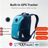 Sac à dos rigide avec GPS intégré, localisateur intelligent anti-perte, sac à dos imperméable pour ordinateur portable, antivol, sac à dos intelligent pour affaires