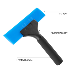 7mo Chất Lượng Cao Màu Xanh Vinyl Thông Minh Tint Max Squeegee Xe Bọc Công Cụ Cửa Sổ Sạch Squeegee Với Màu Đen Dài Xử Lý - Product Image 5