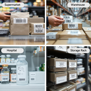 Compatible con Brother DK-1201 DK-11201 29 X 90mm X 400 Rollo de Etiquetas de Papel Blanco Troqueladas para Códigos de Barras y Direcciones para <span class=keywords><strong>Impresora</strong></span> <span class=keywords><strong>QL</strong></span> 700 <span class=keywords><strong>800</strong></span> - Product Image 5