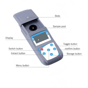 Medidor de Turbidez Portátil, Turbidímetro de Agua para Laboratorio de Campo y Tratamiento de Agua, Rango de 1000 NTU, Personalizable OEM - Product Image 4