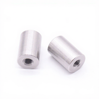 Écrou de raccordement rond long en acier inoxydable 304 usiné sur mesure par CNC de précision
