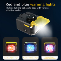 3200 lumens lumières de vélo les plus lumineuses pour la conduite de nuit IPX5 phare de vélo étanche USB Rechargeable lumière de vélo avec couvercle de lampe antibrouillard