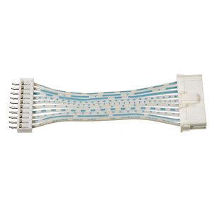 Cabo Flexível FFC AWM 20624 com Condutor de Cobre Estanhado, Conector Adaptador de 0.5-1.0mm para Uso Eletrônico em LCD PCB, 4-60 Pinos - Product Image 2