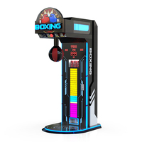 FOCON Boxer Machine de jeu d'arcade interactive de rachat à pièces Ultimate Big Punch Boxing Made Metal Iron Plastic English