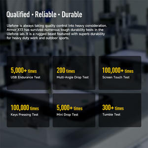 Ulefone Armor X13 6.52 "Smartphone robuste 6 Go + 64 Go NFC 50MP Vision de nuit Téléphone Android 13 - Product Image 5