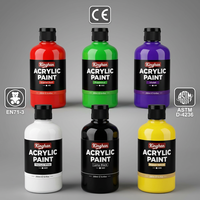 Peinture acrylique verte Phthalo 250 ml - Bouteille opaque en vrac pour toile et art professionnel