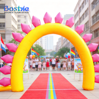 Arche d'entrée gonflable pour la publicité extérieure, arche gonflable personnalisée pour la promotion d'événements
