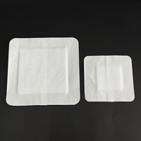 Pansement chirurgical auto-adhésif en tissu non tissé souple avec coussinet hautement absorbant non adhérent après l'opération soins des plaies