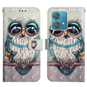 เคสโทรศัพท์แบบกระเป๋าสตางค์สไตล์กะโหลก3D สำหรับ Moto EDGE 40 neo/<span class=keywords><strong>g</strong></span> Play 4G 2024สำหรับ <span class=keywords><strong>Samsung</strong></span> A35/A55 5G เคสฝาพับลายดอกไม้ - Product Image 2